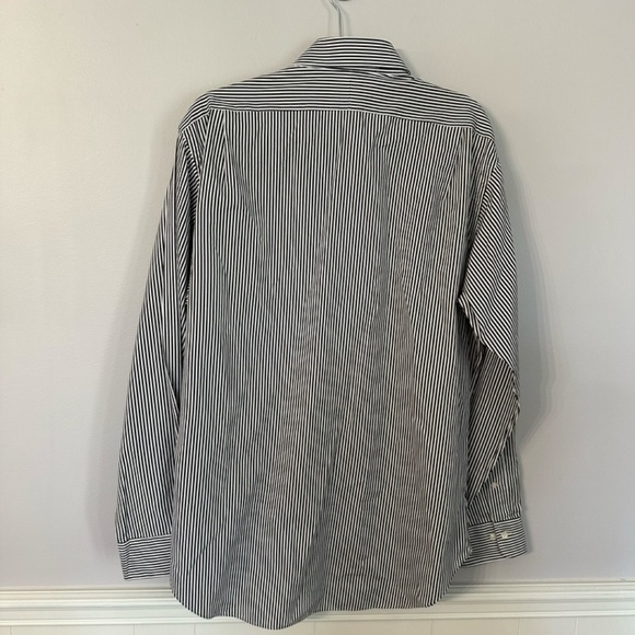 Polo by Ralph Lauren Men’s Regent Classic Fit Brown & White Stripe Sz 16/L GUC - Picture 8 of 8